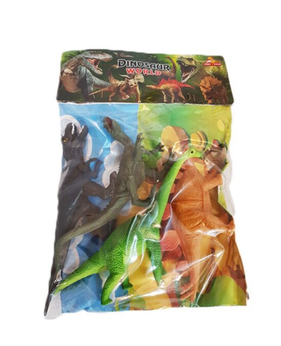 باغ وحش دایناسور 4 عددی نیکی تویز