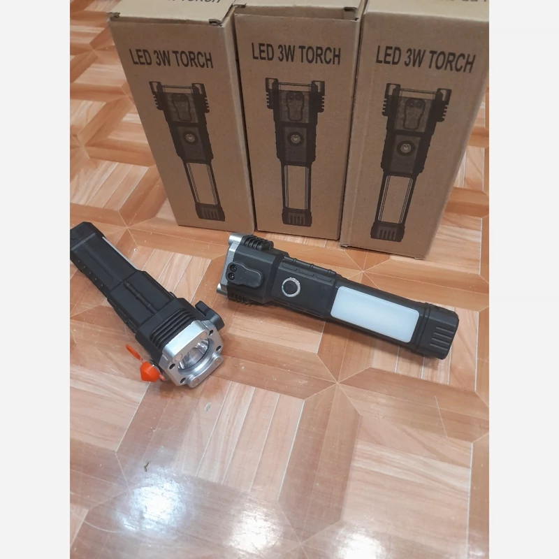چراغ قوه شارژی مدل 8in1 با نور مهتابی - تصویر 8